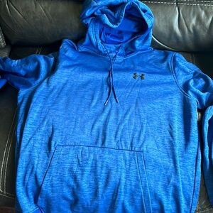 Blue under armour hoodie